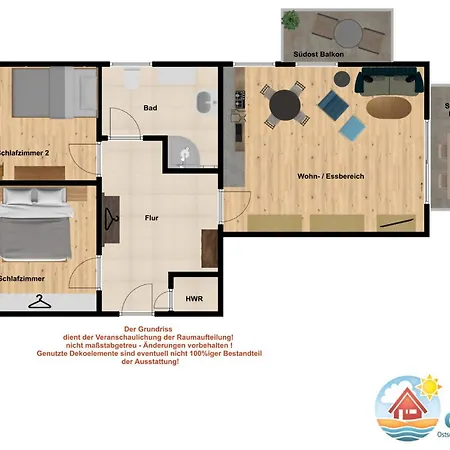 Apartment Haus Thalia 6 Boltenhagen